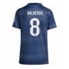 Real Madrid Federico Valverde #8 Bortedrakt Kvinner 2025-26 Kortermet